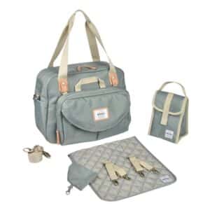 Sac à langer Genève II Vert sauge - Béaba – Image 2