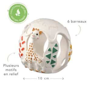 Balle de dentition sensorielle Blanc - Sophie la girafe – Image 5