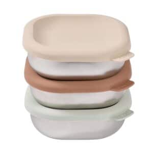 Boîtes Repas Inox Multi-Usage x3 Natural Set - Béaba – Image 1