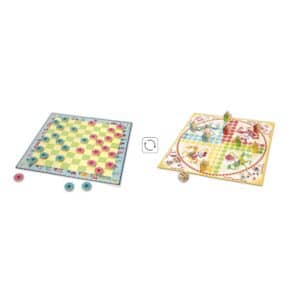 Jeu duo Petits Chevaux et Dames Multicolore - Janod – Image 9