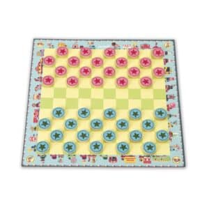 Jeu duo Petits Chevaux et Dames Multicolore - Janod – Image 4