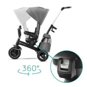 Tricycle Easytwist Platinium Grey - Kinderkraft – Image 6