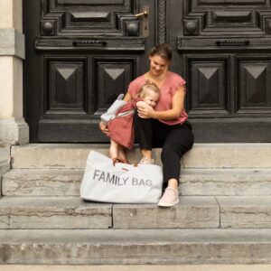 Sac à Langer Family Bag gris - Childhome – Image 8