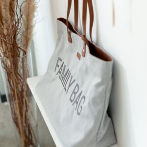 Sac à Langer Family Bag gris - Childhome – Image 6