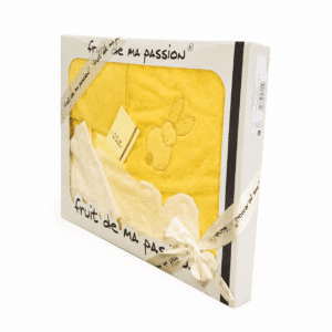 Coffret sortie de bain jaune lapin – Image 1