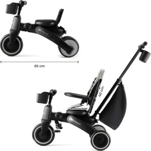 Tricycle évolutif Jazz 2 gris 5-en-1- Kinderkraft – Image 5