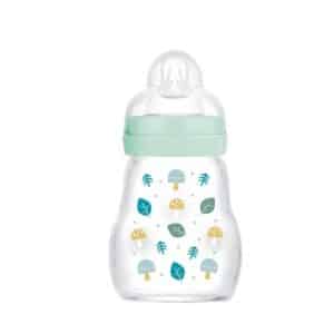 Biberon Verre 170ml 0-6 mois Débit 1 Bleu - MAM – Image 6