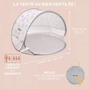 Tente anti UV bébé Breezy Terre d'Argile - Béaba – Image 5