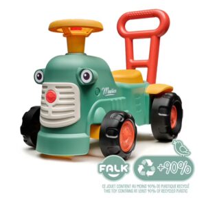 Porteur Tracteur 1 à 3 ans Maurice Vert - Falk – Image 2
