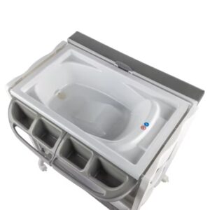 Table à langer avec baignoire Dolphy mist gray - Bébé Confort – Image 9