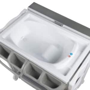Table à langer avec baignoire Dolphy mist gray - Bébé Confort – Image 5
