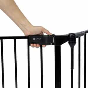 Barrière d'escalier de sécurité modular 5 noir - Safety First – Image 4