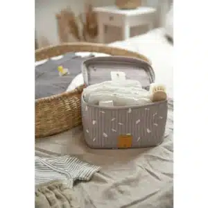 Panier nurserie Vanity bébé taupe – Lassig – Image 3