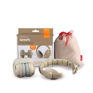 Casque antibruit évolutif Beige - ZAZU – Image 1