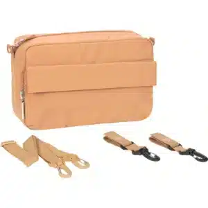 Sac organiseur de poussette camel - Rangement Compact - Lässig – Image 4