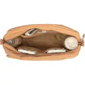 Sac organiseur de poussette camel - Rangement Compact - Lässig – Image 3