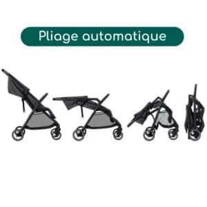 Poussette duo Azur compacte 0-3 ans (15 kg) Mineral Graphite - Bébé Confort – Image 7
