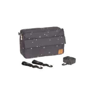 Sac organiseur de poussette anthracite - Rangement Compact - Lässig – Image 4