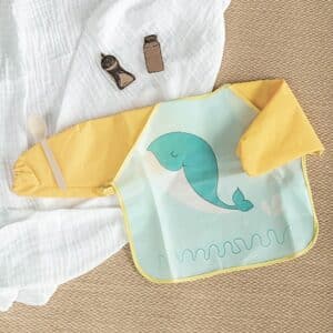 Bavoir tablier Baleine - 3KG7 – Image 2