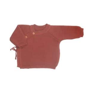 Brassière maille 0-1 mois Terracotta - Trois Kilos Sept – Image 3
