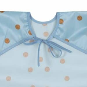 Lot de 2 bavoirs à manches Happy Rascals bleu - Lassig – Image 2