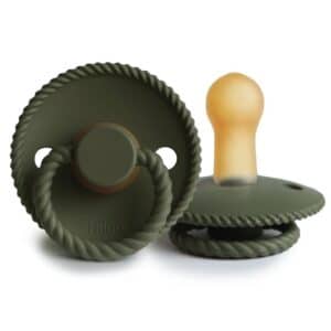 Sucette rope olive latex T1 0-6M - Frigg – Image 1