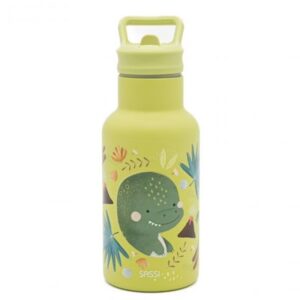 Gourde bouteille isotherme vert 350 ml - Sassi – Image 1