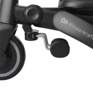Tricycle évolutif Jazz 3 Gris – 6 en 1, siège pivotant 360°, dès 9 mois jusqu’à 25 kg - Kinderkraft – Image 4